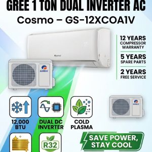 Gree 1 Ton Inverter AC Cosmo – GS-12XCOA1V